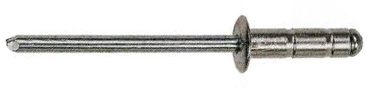 3/16" - MULTI-GRIP BLIND RIVET - ALUMINUM BODY / STEEL MANDREL - .187"-.437" GRIP - BRAZIER HEAD